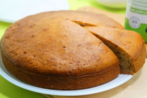 Быстрый пирог на кефире