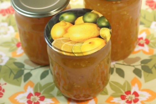 Кабачковое варенье с лимоном