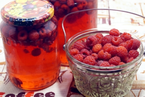 Компот из малины