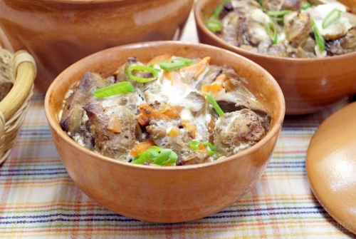 Куриная печень в духовке
