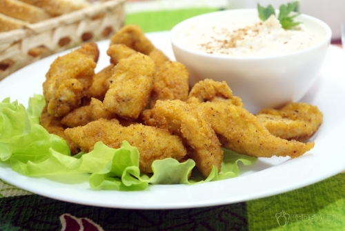 Куриное филе в кляре