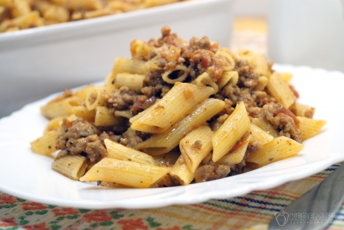 Макароны с фаршем