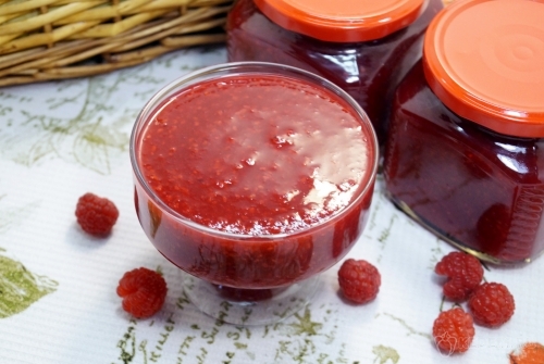 Малиновый джем на зиму