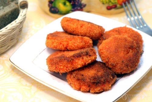 Морковные котлеты