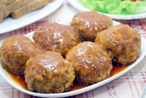 Мясные тефтели в томатном соусе