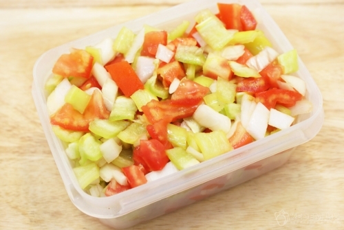 Овощная смесь к мясу на зиму