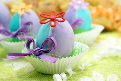 Пасхальные яйца Цветочки