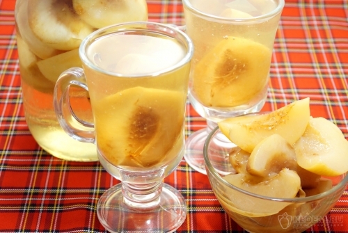 Персиковый компот
