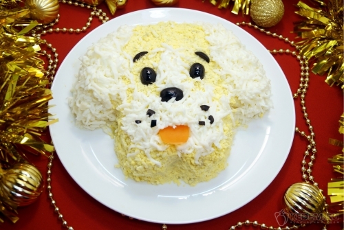 Салат Дружок