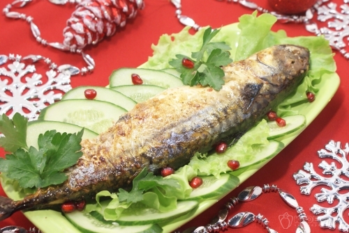Скумбрия в рукаве