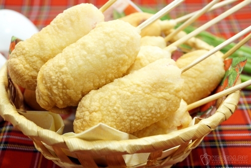 Сосиски в кляре