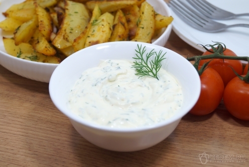 Соус для запеченного в духовке картофеля