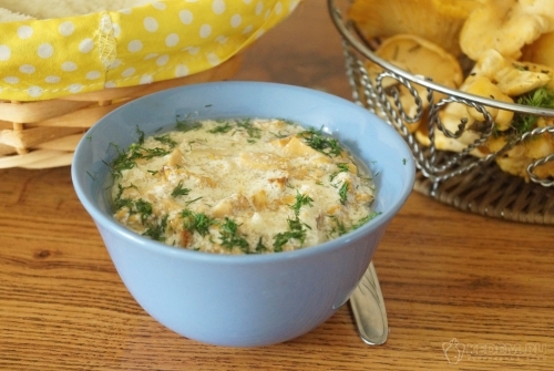 Соус из лисичек