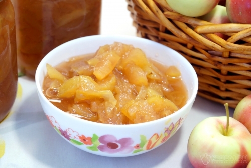 Варенье из яблок дольками