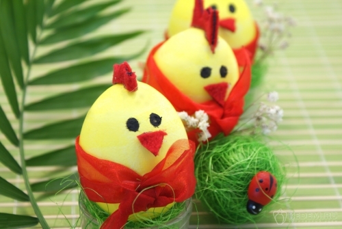 Яйца Пасхальные цыплятки