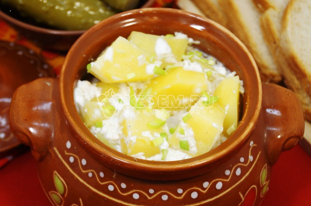 Картошка в горшочках в духовке
