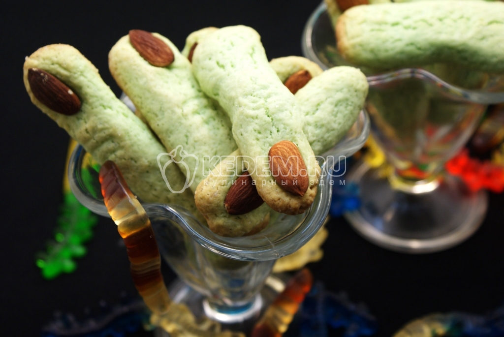 Печенье «Зеленые пальцы»