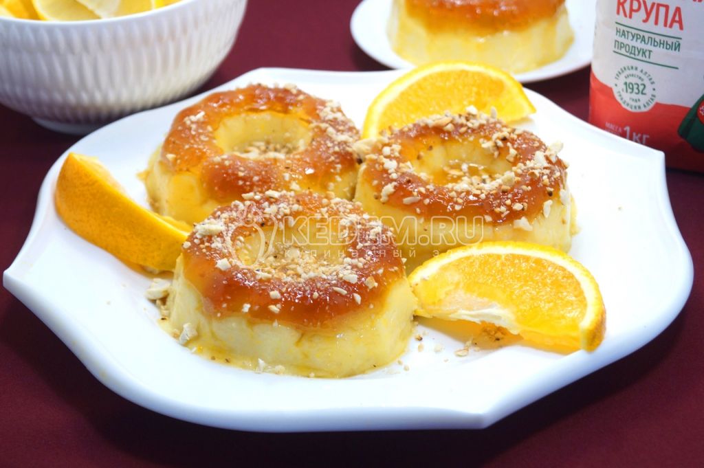 Турецкий десерт из манки
