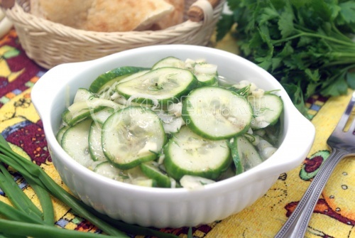 Рецепт Огуречный салат